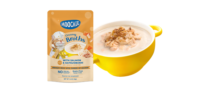 Moochie Creamy Broths – Salmon & Katsuobushi
