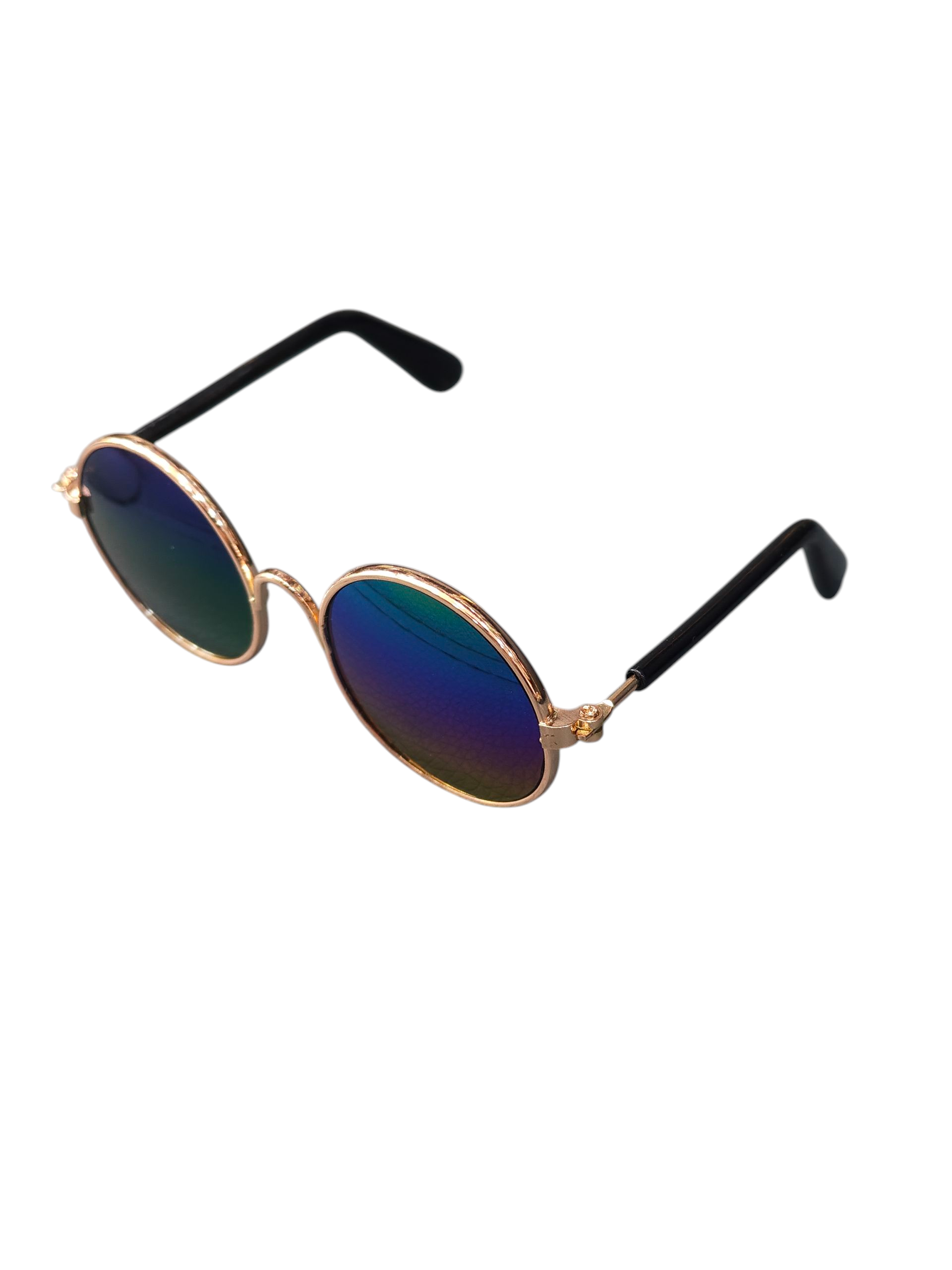 Rainbow Lens Round Sunglasses for Dogs & Cats