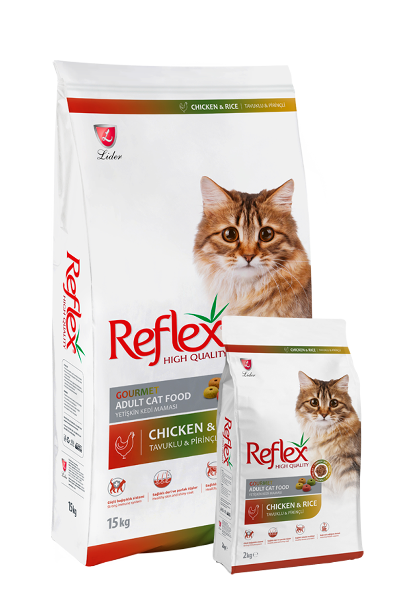 Reflex Multicolor Adult Cat Food With Chicken & Rice