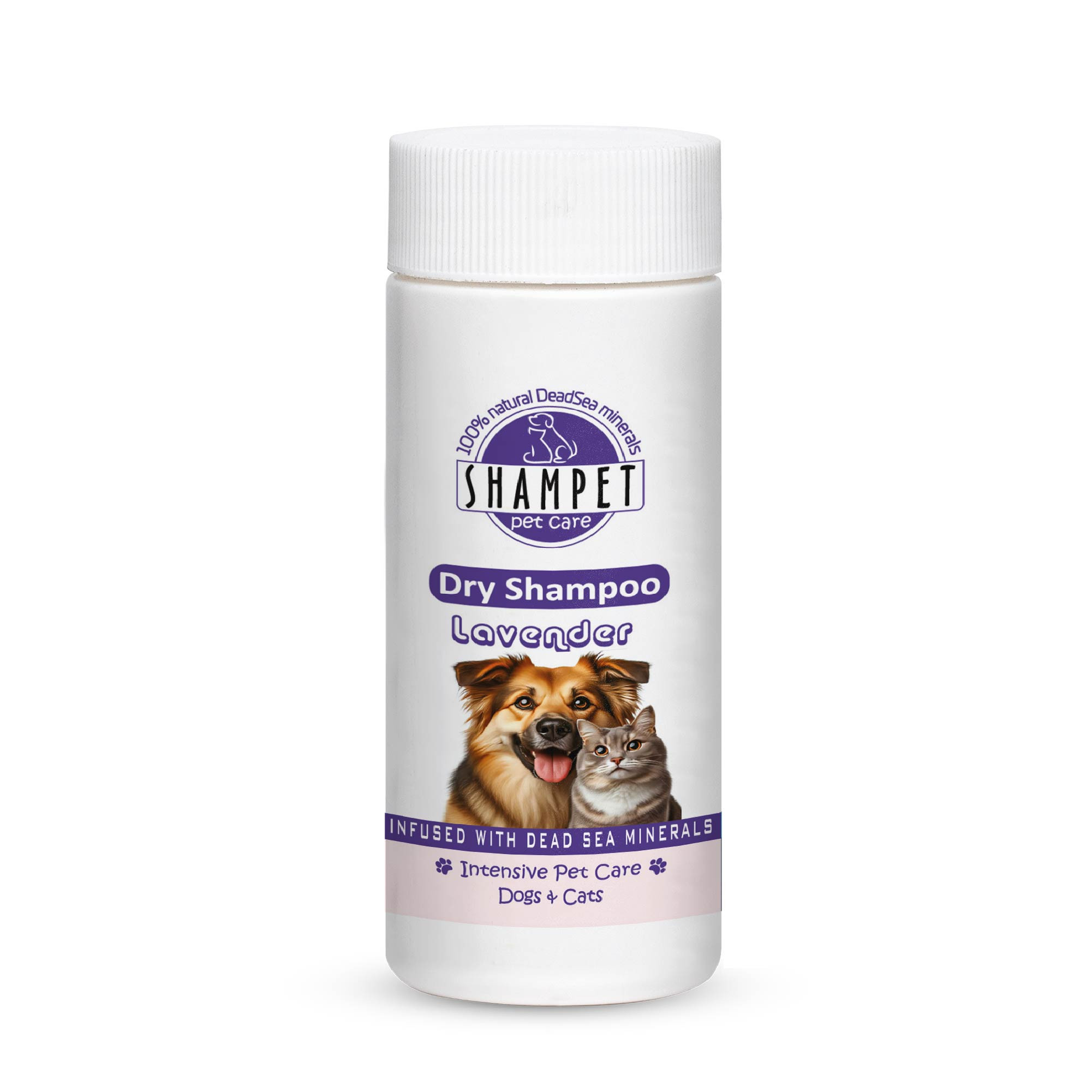 Shampet Dry Shampoo – Lavender for Dogs & Cats