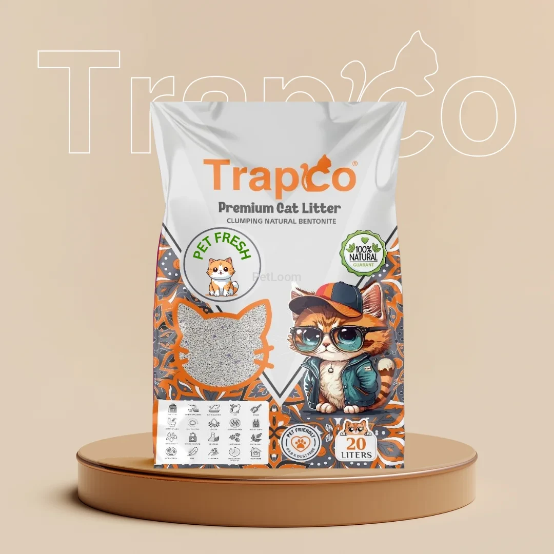 Trapco Premium Cat Litter – Pet Fresh Scented (20 L)