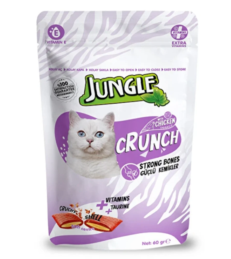 Jungle Crunch Cat Treats with Chicken