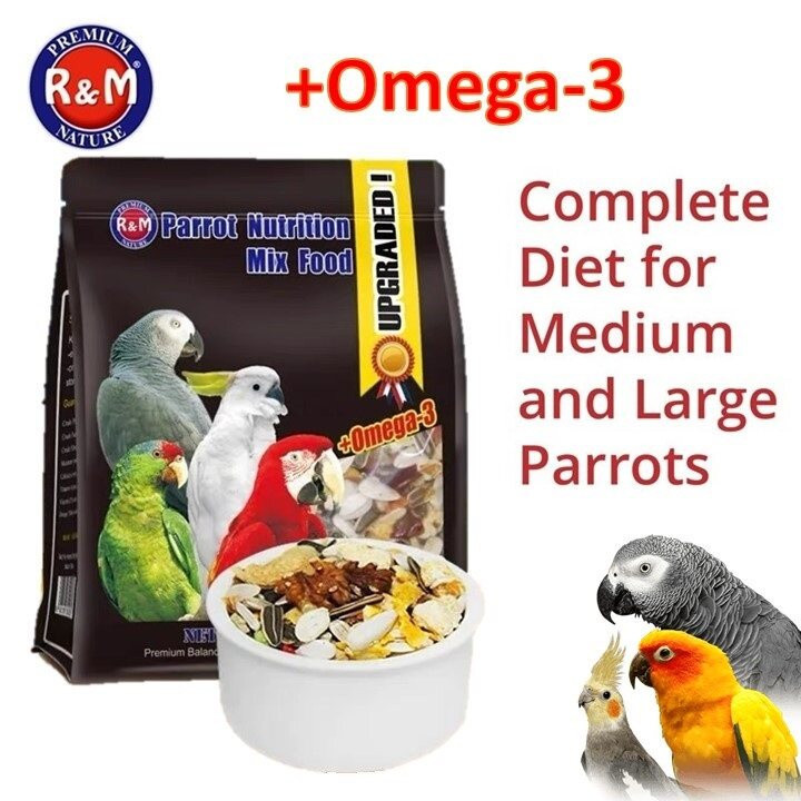 R&M Parrot Nutrition Mix Food