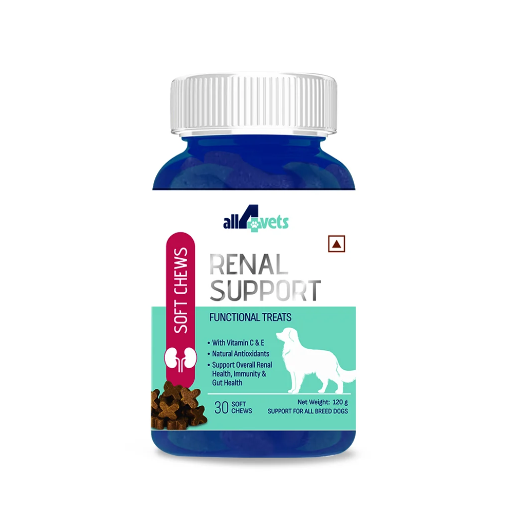 Ektek Pharma Renal Support Chews for Dogs | Daily Kidney Health & Wellness Support