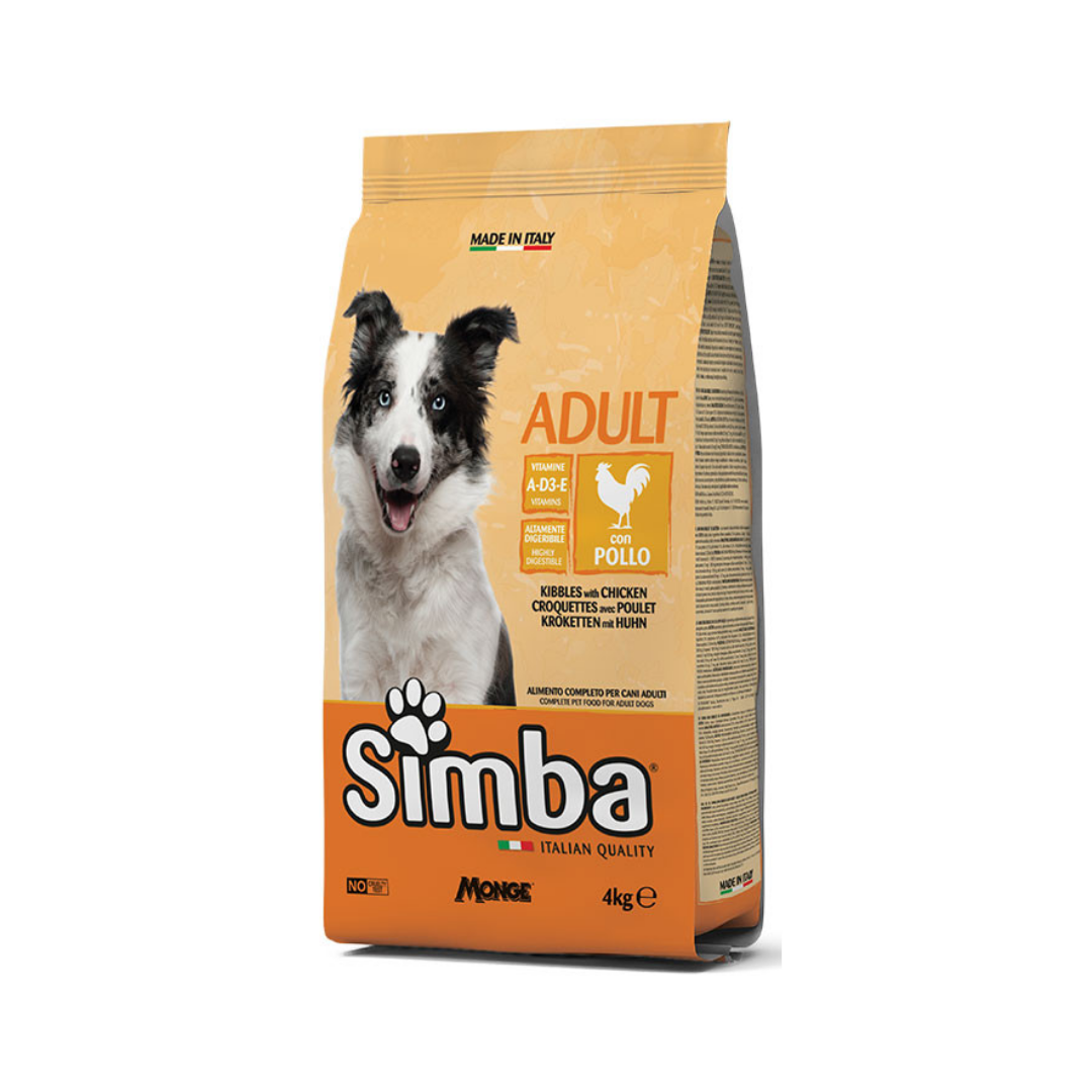 Simba Adult Dog Kibbles with Chicken – 4 kg