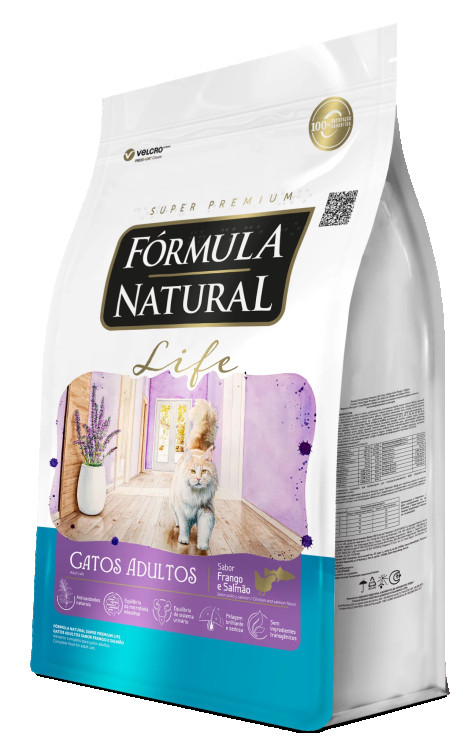Fórmula Natural Super Premium Life Adult Cat Food – Chicken & Salmon Flavor