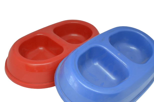Double Pet Feeding Bowl