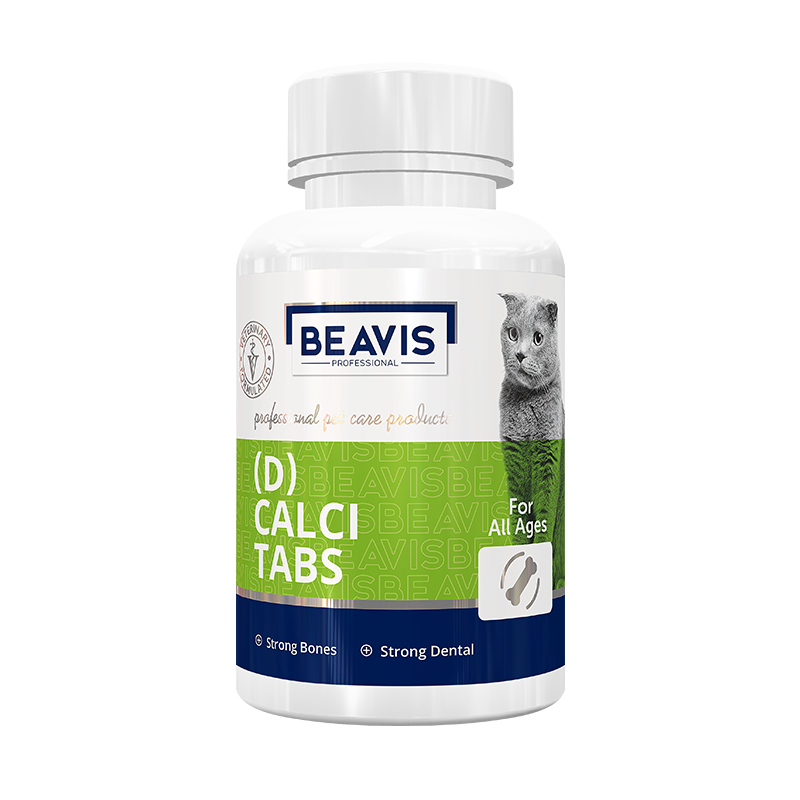 Beavis (D) Calci Tabs – Calcium & Vitamin D Tablets for Cats (All Ages)