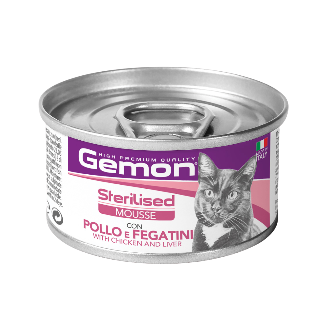 Gemon Sterilised Mousse with Chicken and Livers