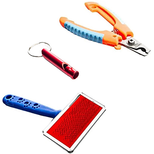 Grooming Set - Nail Clipper, Comb & Whistle