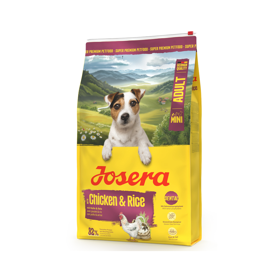 Josera Mini Adult Chicken & Rice – Dry Food for Adult Small Dogs