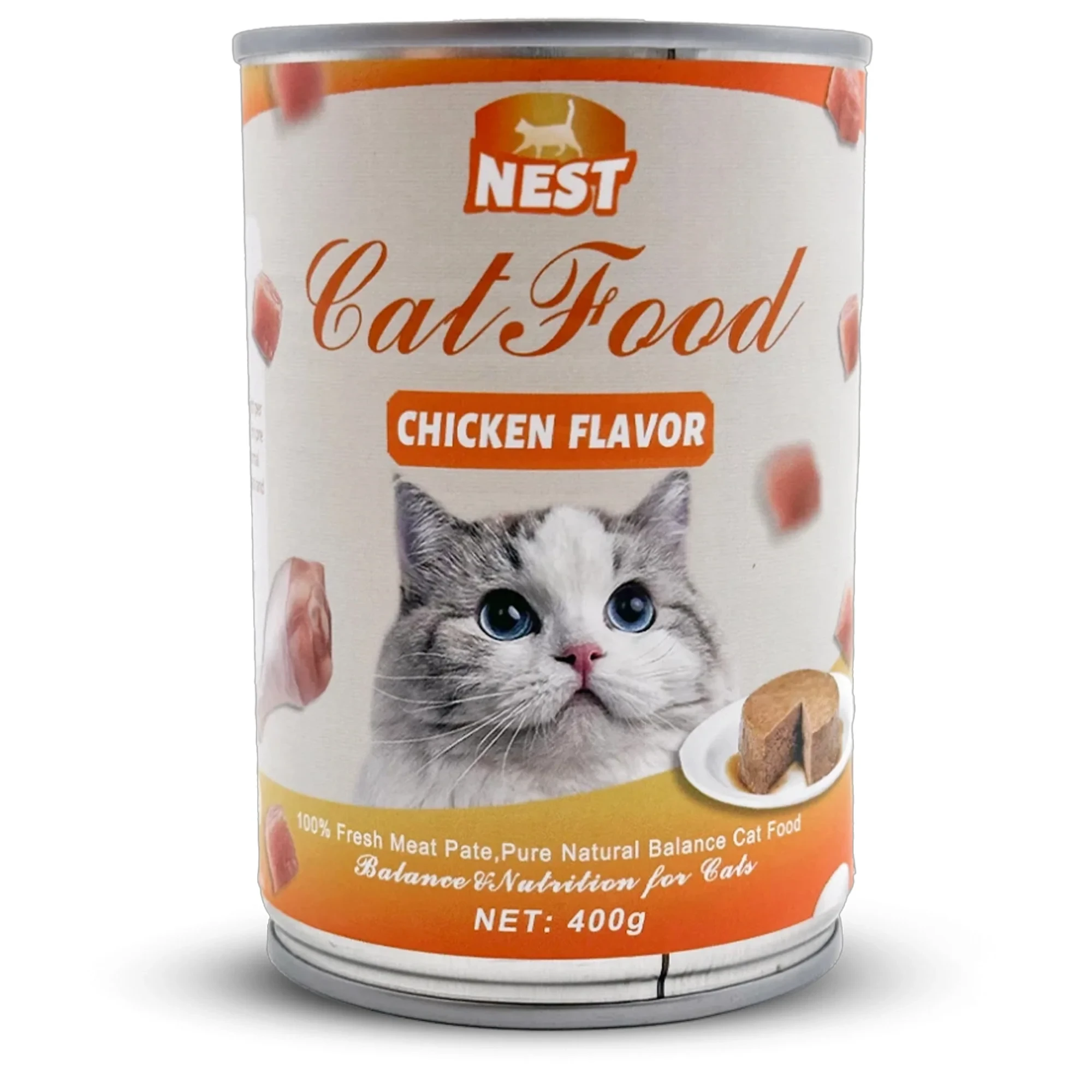 NEST Cat Food – Chicken Flavor (Pâté Texture)