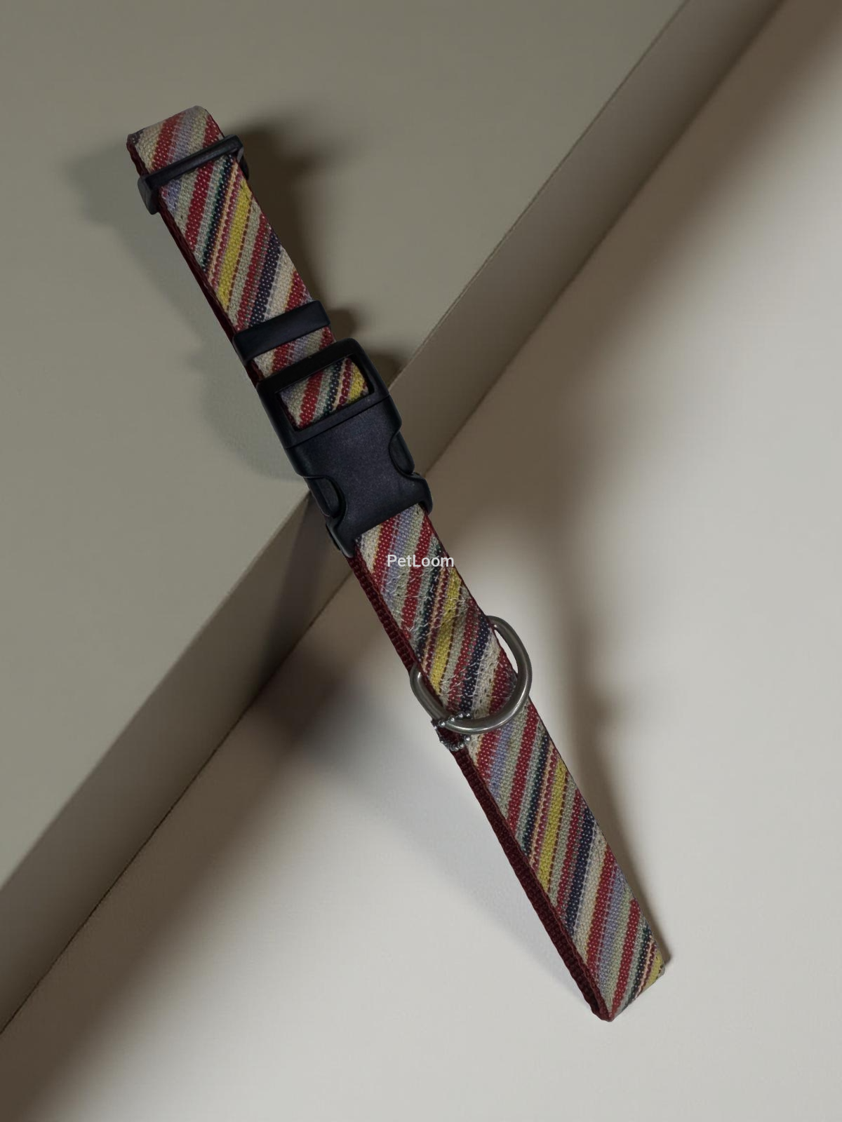 Adjustable Striped Dog Collar – Classic Style, Daily Strength