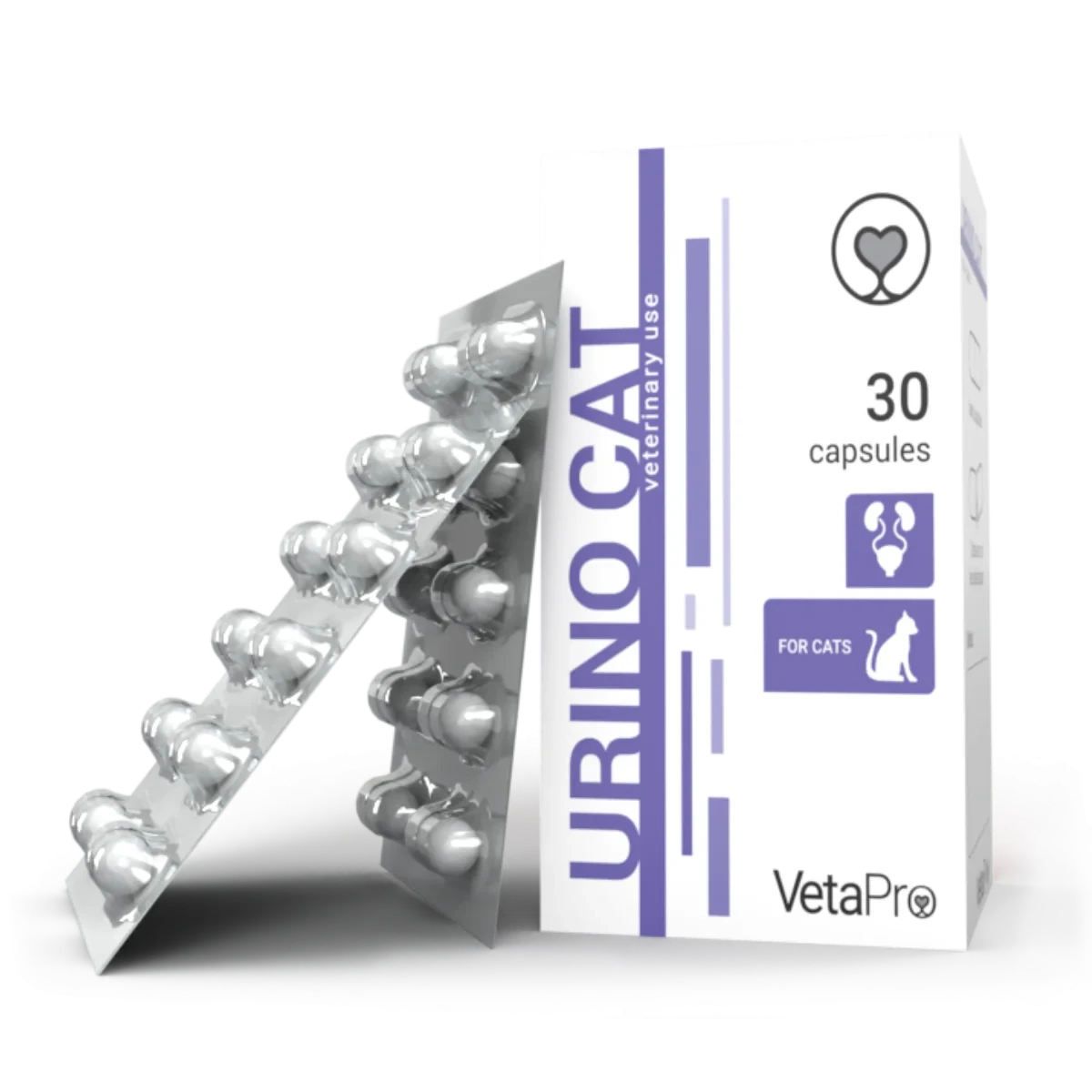 VetaPro Urino Cat – 30 Capsules