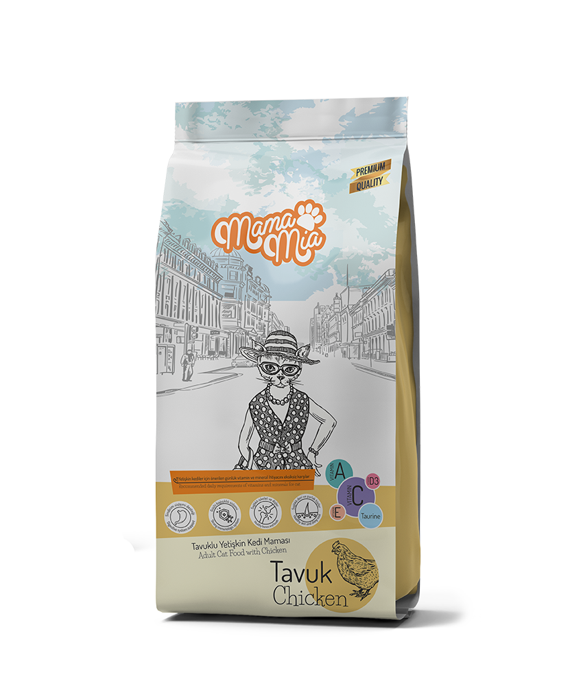 Mama Mia Adult Cat Food – Chicken