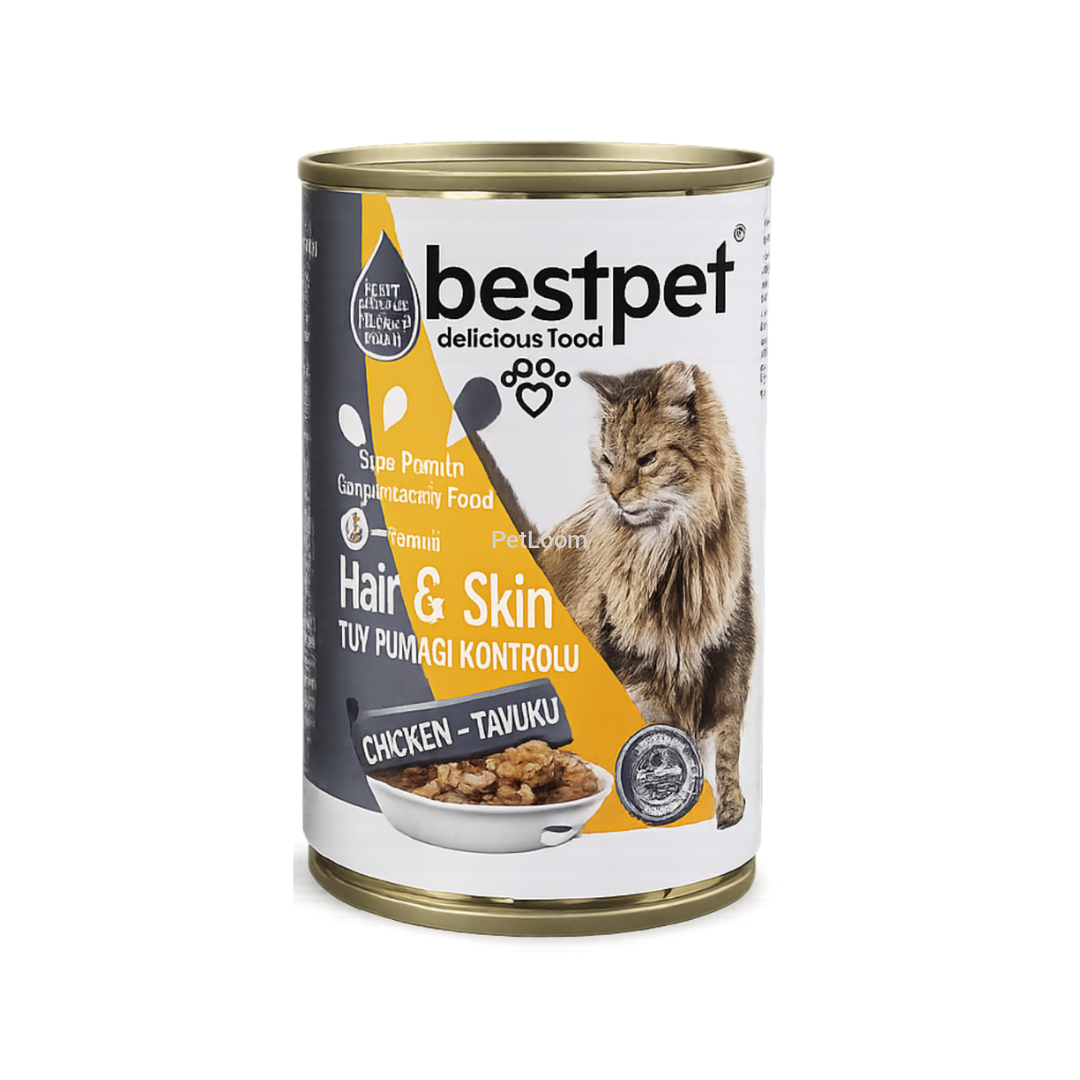 BestPet Hair & Skin Cat Food – Chicken Formula