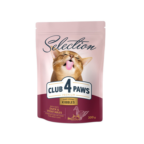 Club 4 Paws Premium With Duck and Vegetables – Adult Cats Dry Food