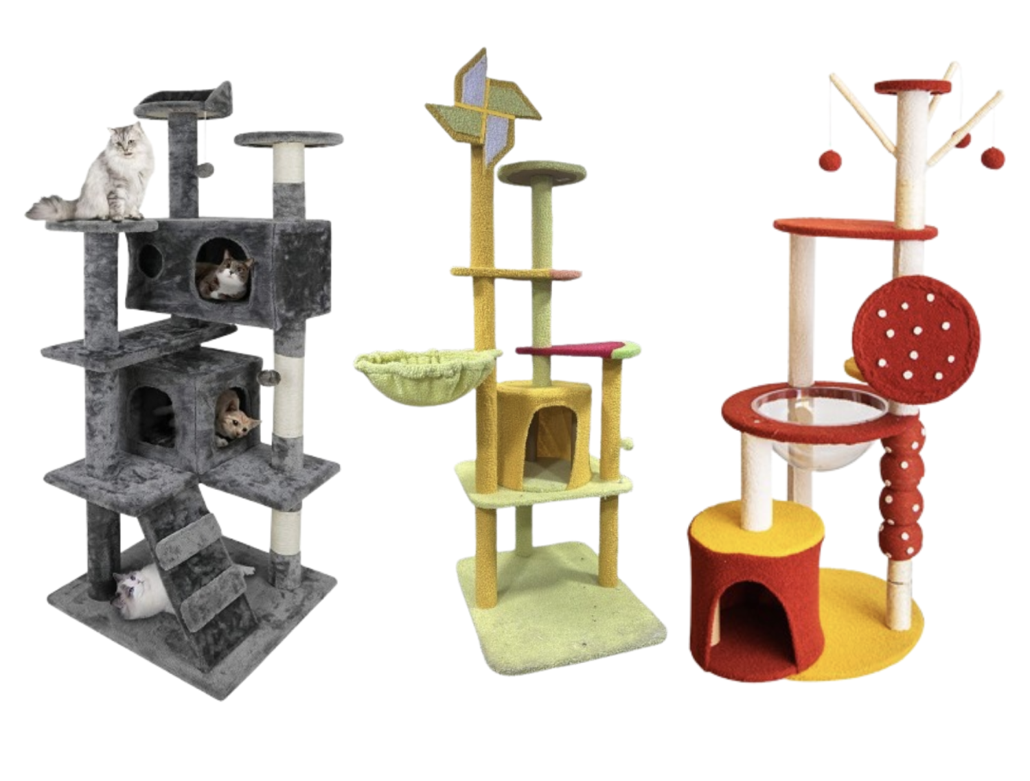 Multi-Level Cat Activity Towers