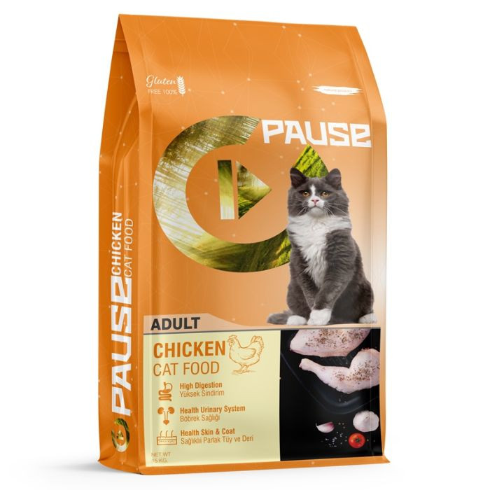 Pause Adult Cat Dry Food – Chicken