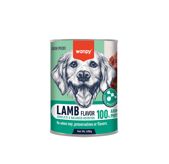 Wanpy Complete Paste Canned Food for Dogs – Lamb (400 g)