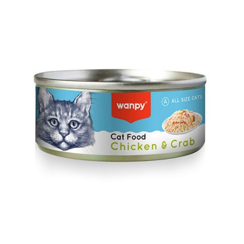 Wanpy Chicken & Crab For Cats