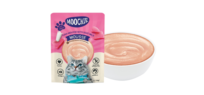 Moochie Tuna Mousse – Tuna with Goat Milk