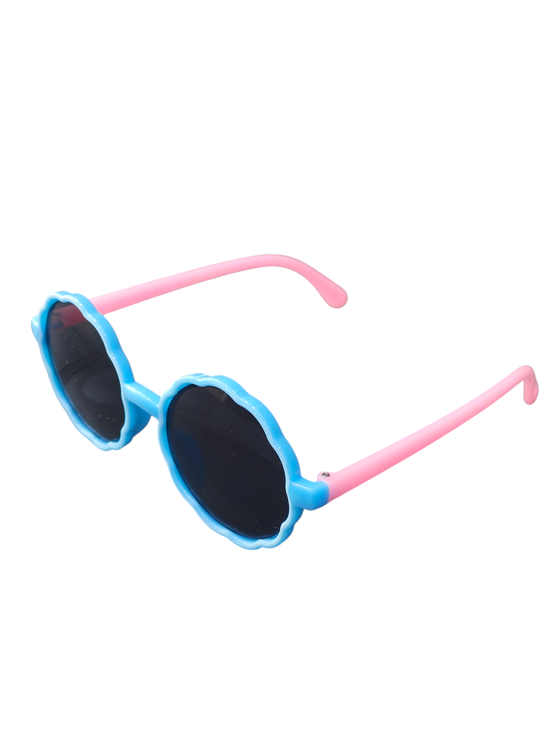 Blue & Pink Scalloped Sunglasses for Dogs & Cats