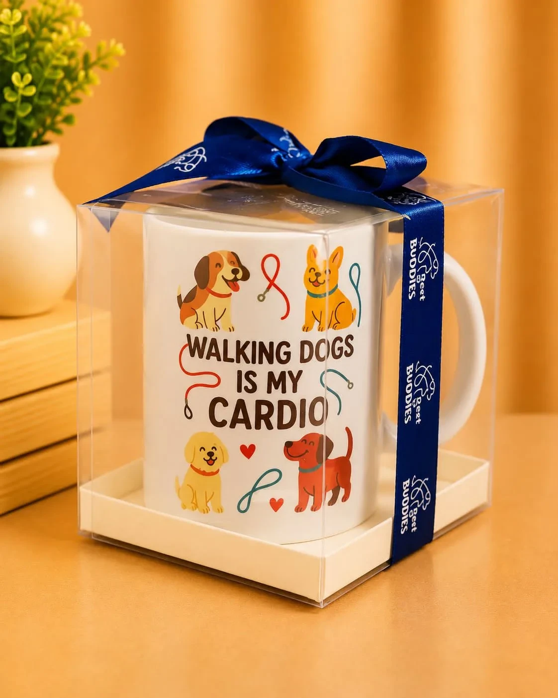 Walking Dogs Is My Cardio Gift Mug