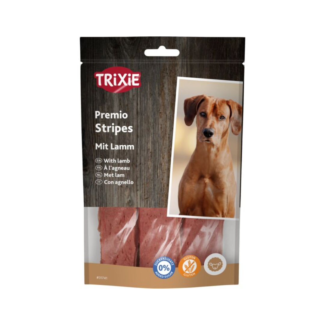 Trixie Stripes with Lamb – 90% Meat Content
