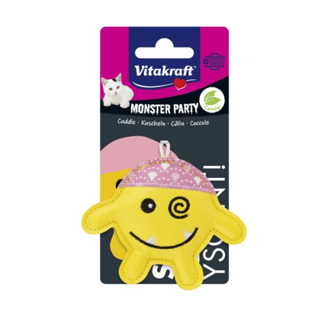Vitakraft Monster Party Cat Toy Catnip