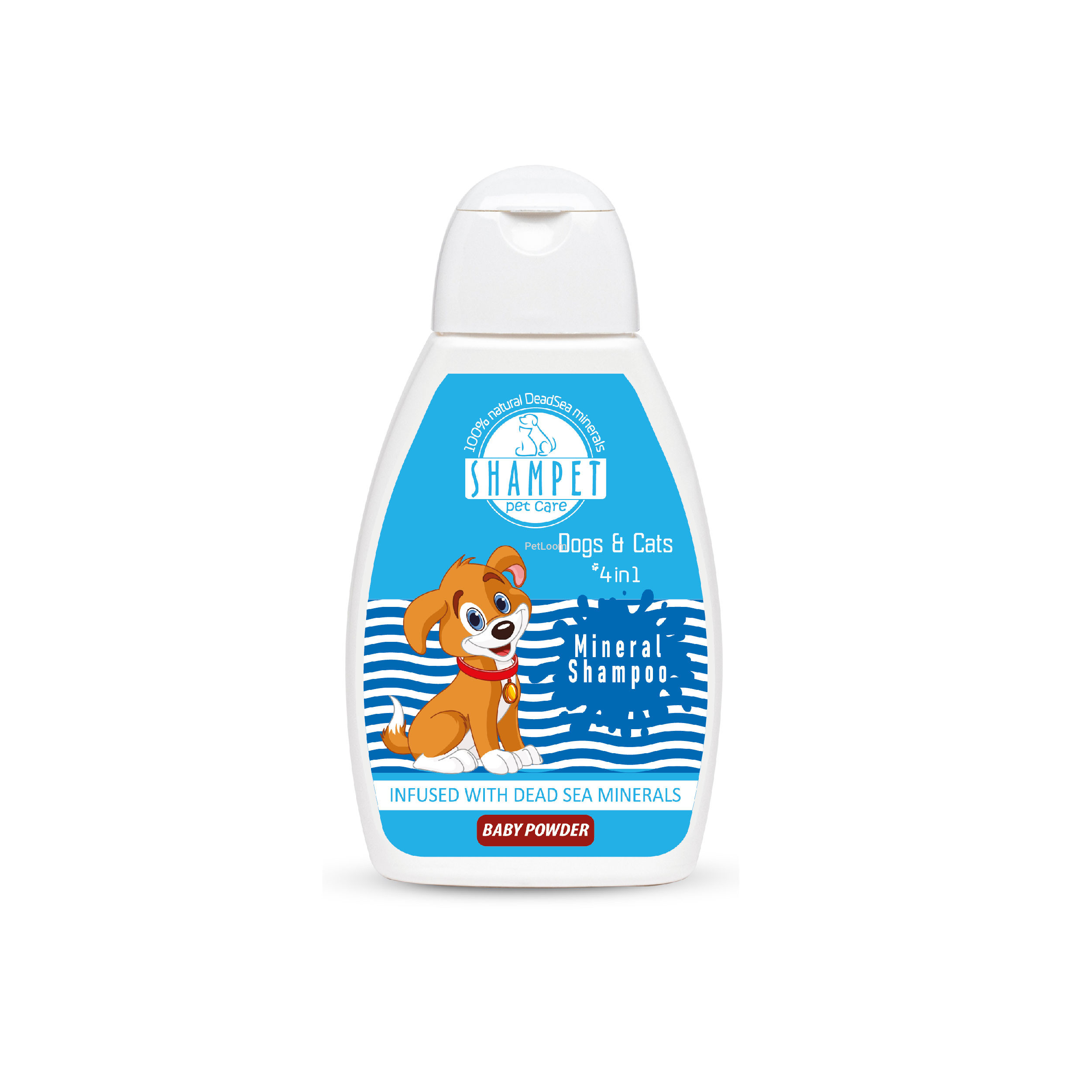Shampet Mineral Shampoo – Baby Powder for Dogs & Cats
