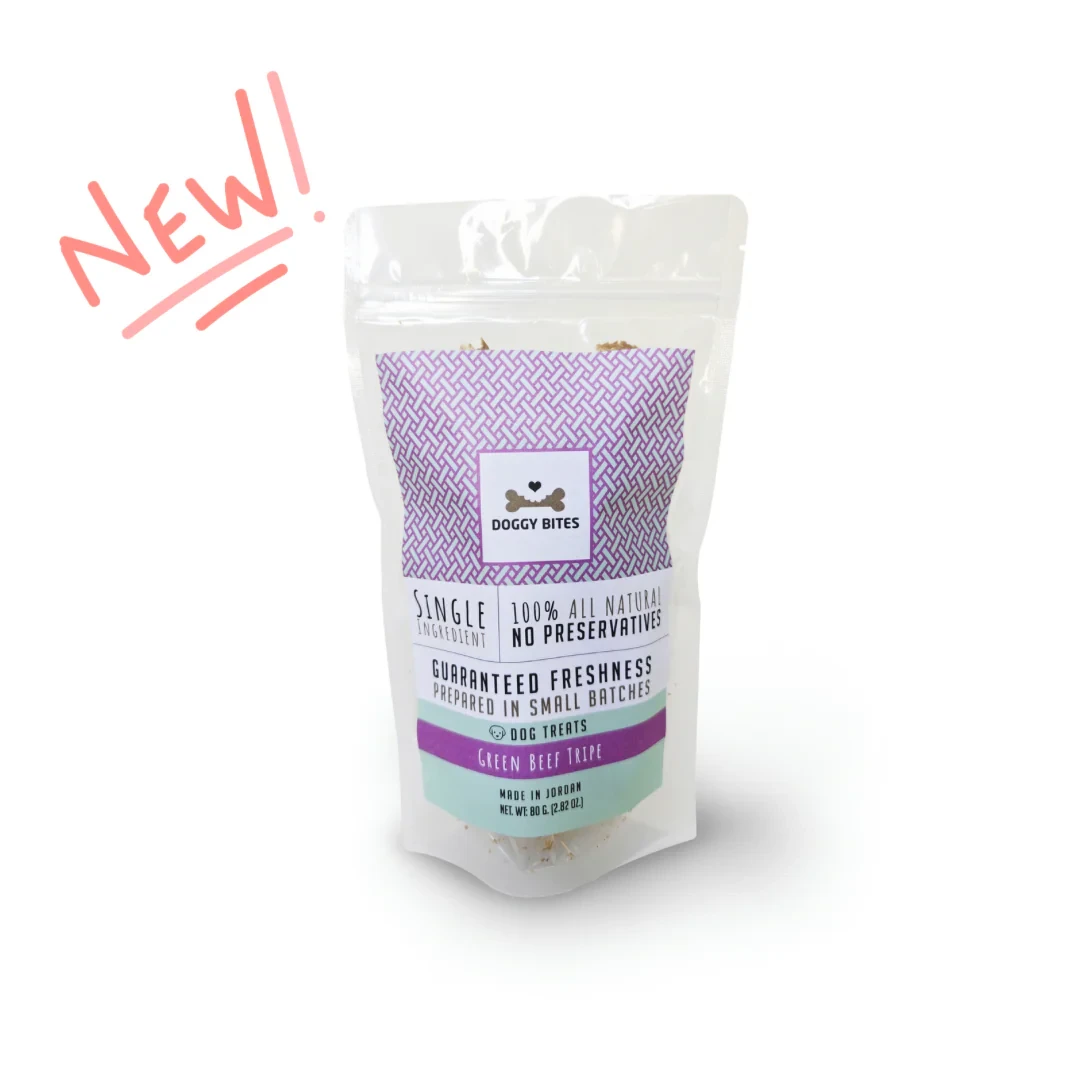 Doggy Bites – Green Beef Tripe