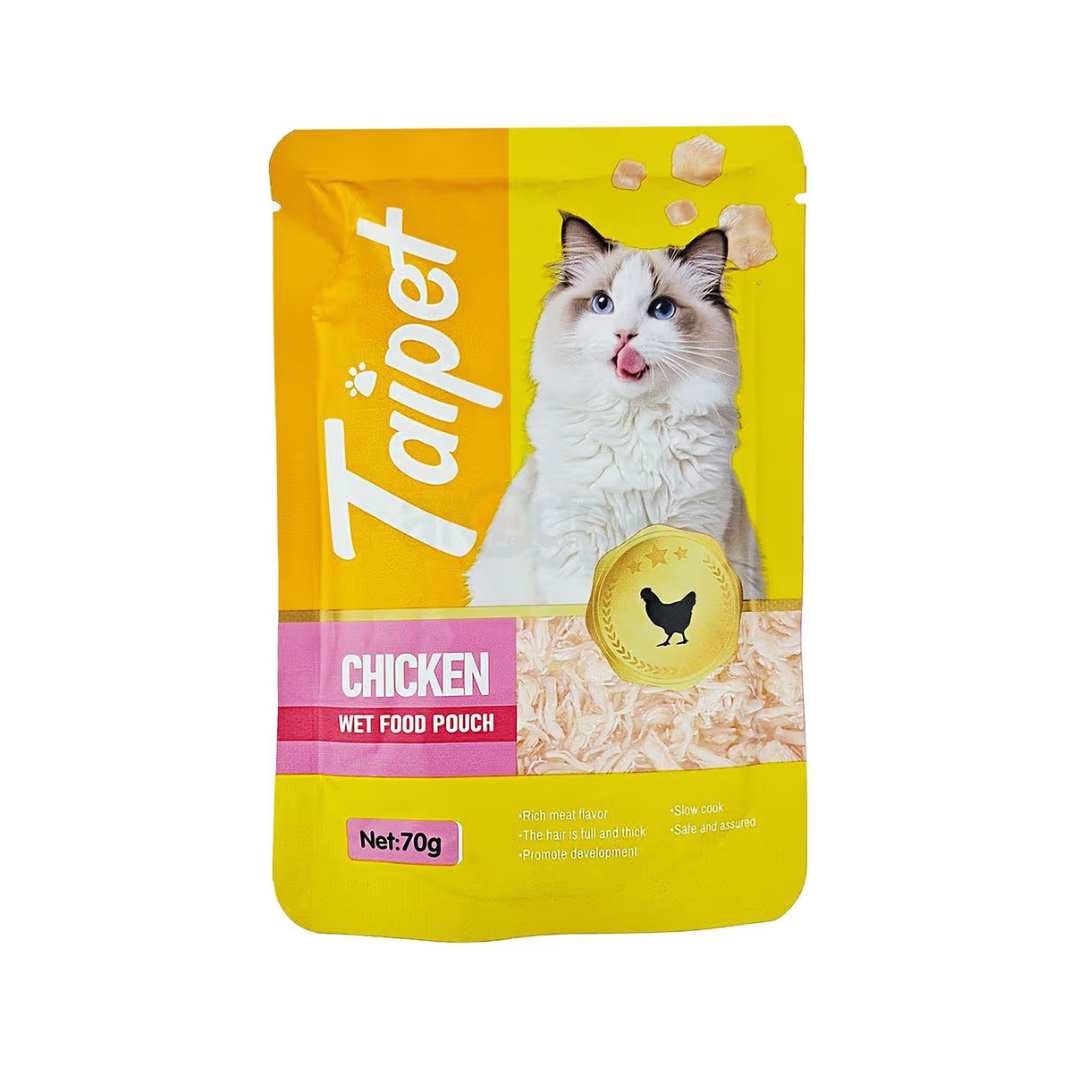 Taipet Chicken Wet Cat Food Pouch – 70gm