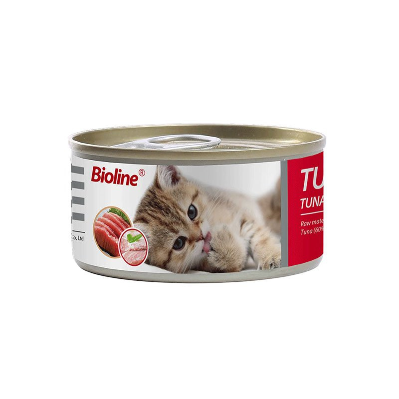 Bioline Tuna + Beef Canned Cat Food