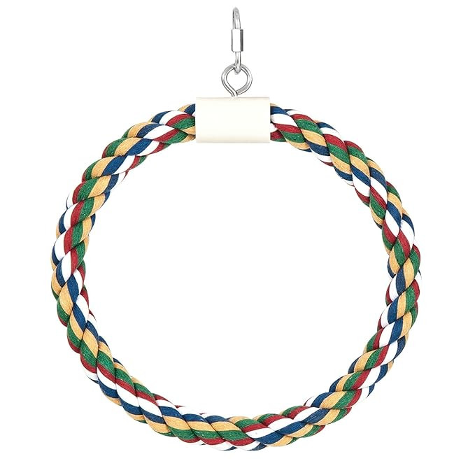 Aspen Pet Swing ‘n Perch – Small Bird Perch Ring