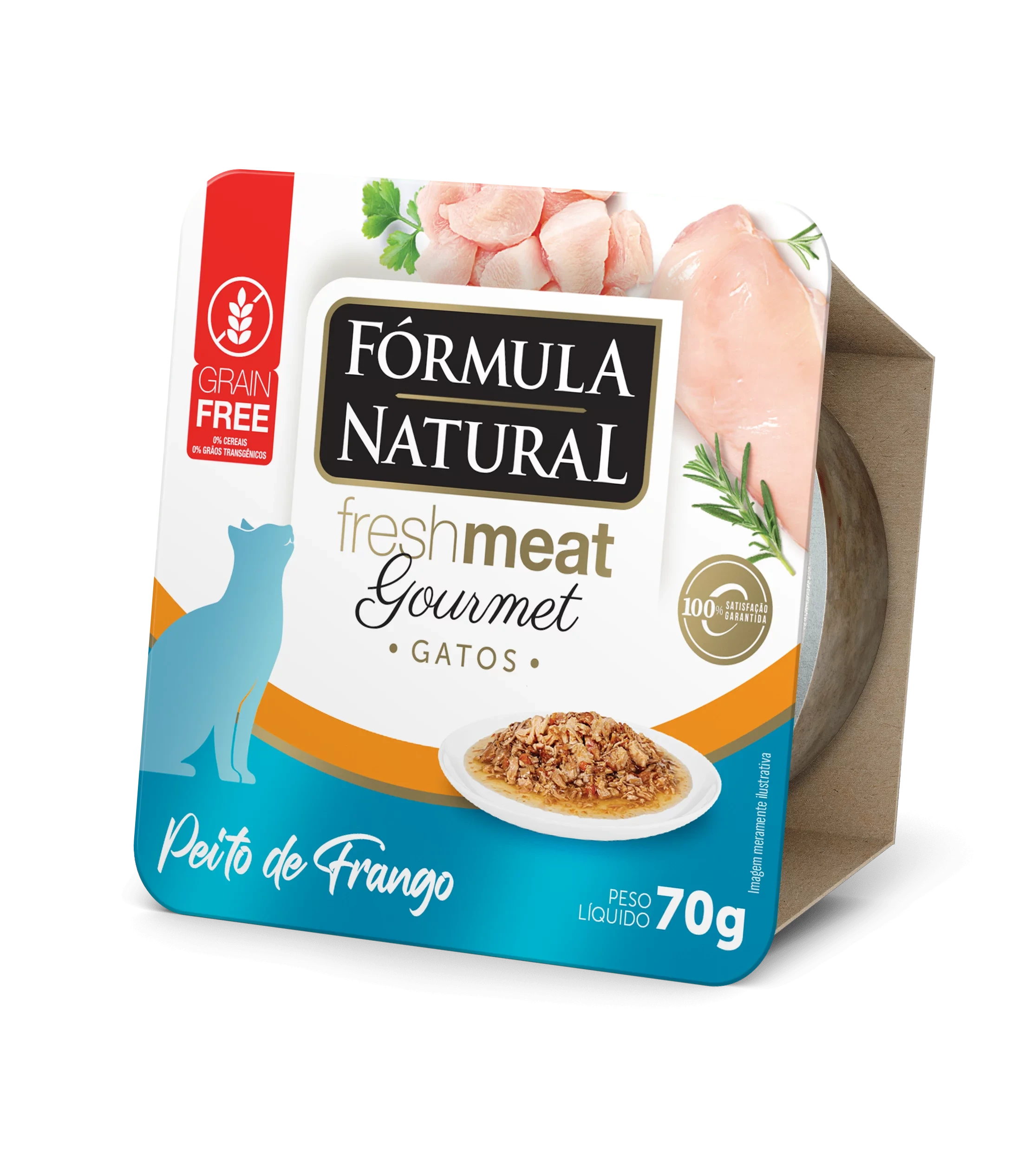 Fórmula Natural Fresh Meat Gourmet Cats Chicken Breast Flavor
