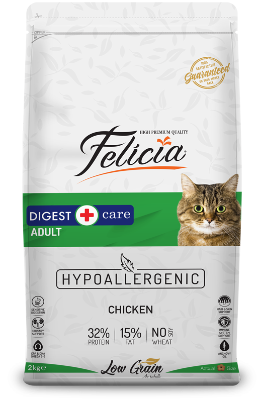 Felicia Digest Care Adult - Hypoallergenic Chicken Cat Food