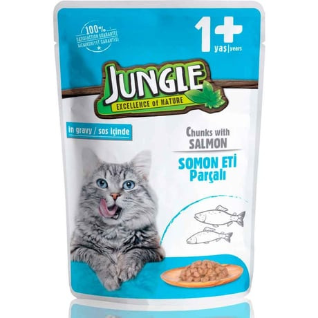 Jungle Salmon Jelly Wet Cat Food