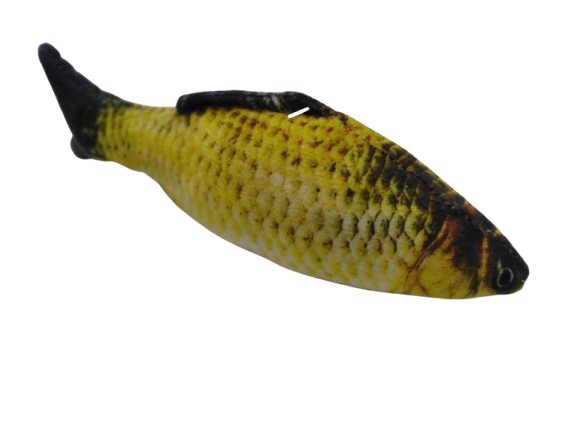 Realistic Fish Plush Toy for Cats