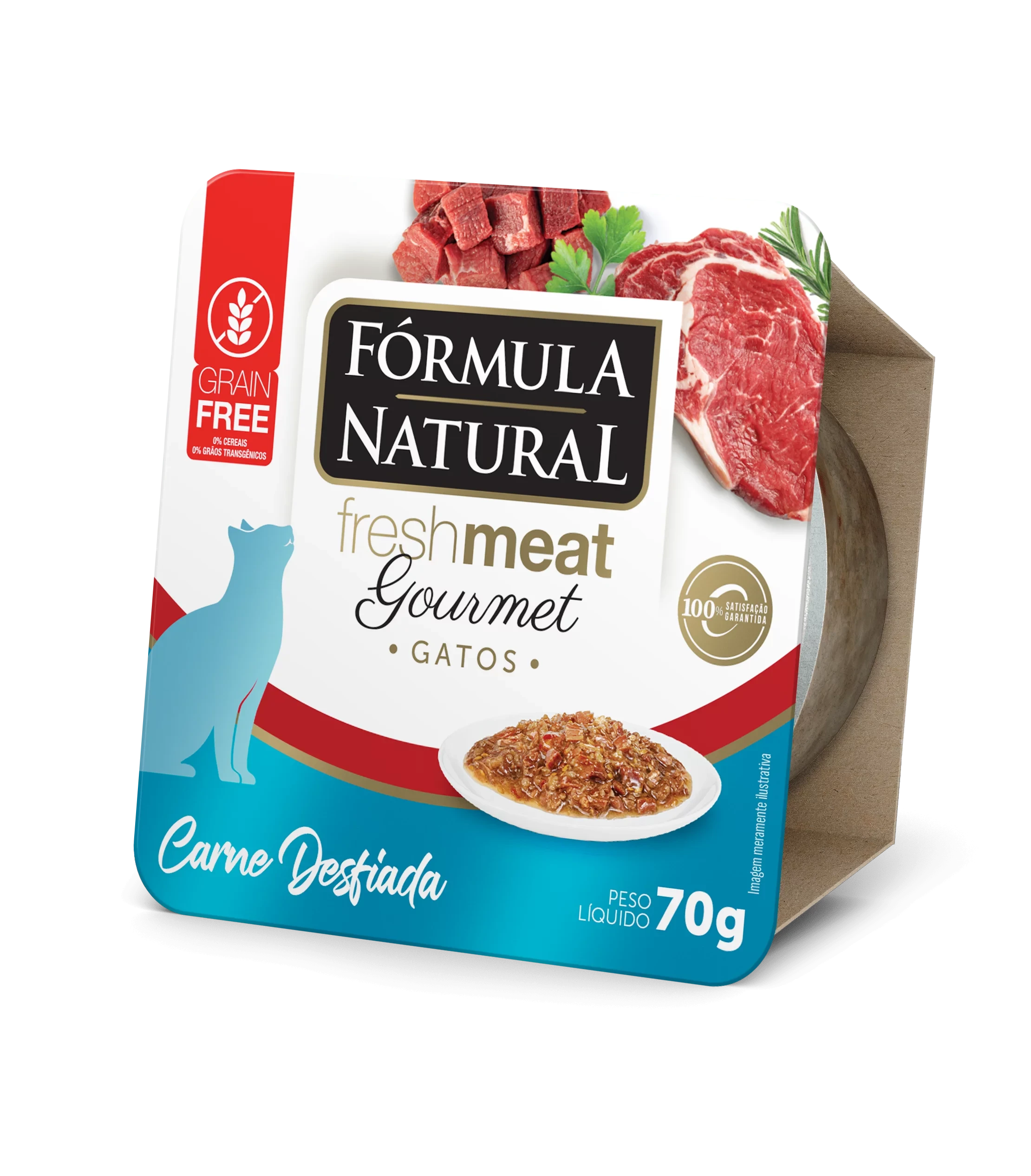 Fórmula Natural Fresh Meat Gourmet Cats Shredded Meat Flavor