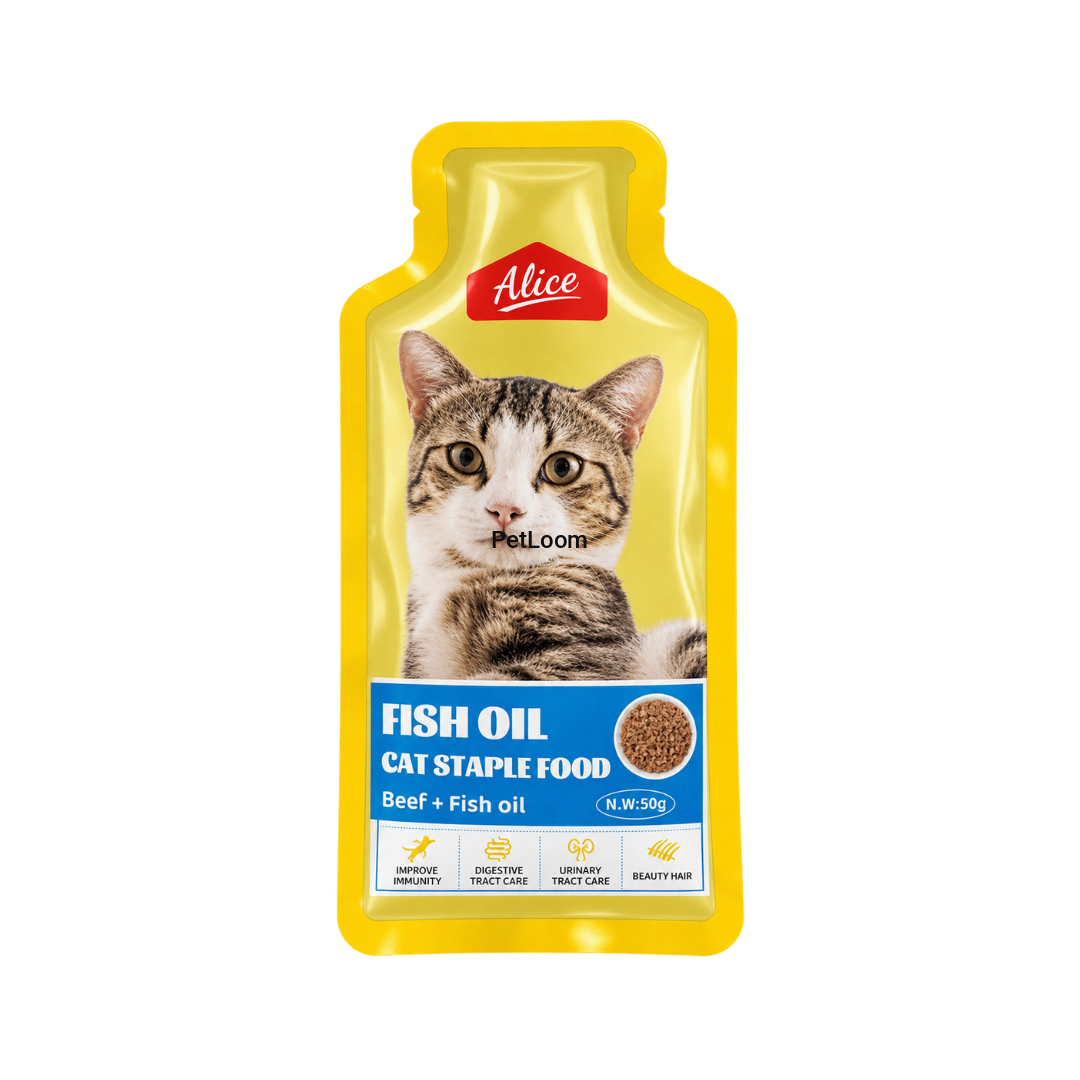 Alice Fish Oil Cat Staple Food Beef & Fish Oil