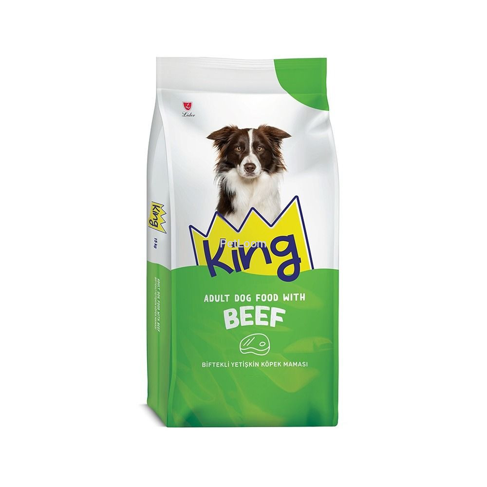 King Adult Dog Food with Beef – 20 Kg