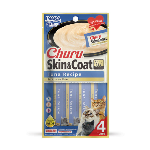 Inaba Churu Skin & Coat Tuna Recipe