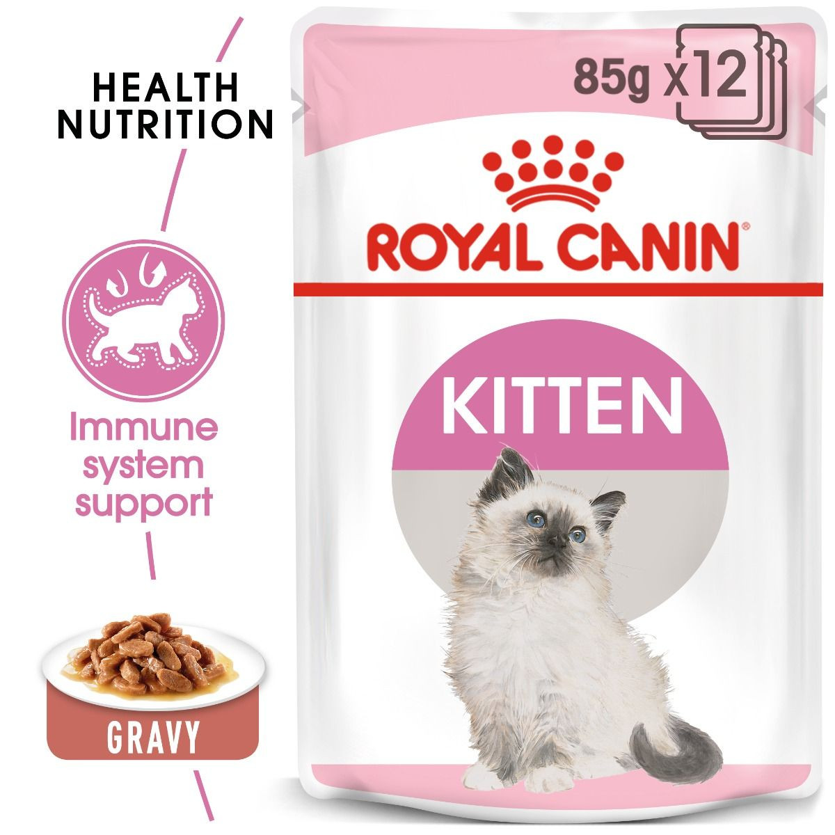 Royal Canin Kitten Chunks In Gravy