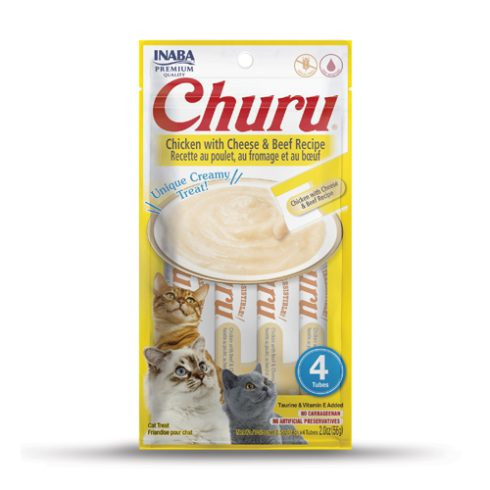Inaba Churu Chicken with Cheese & Beef Recipe