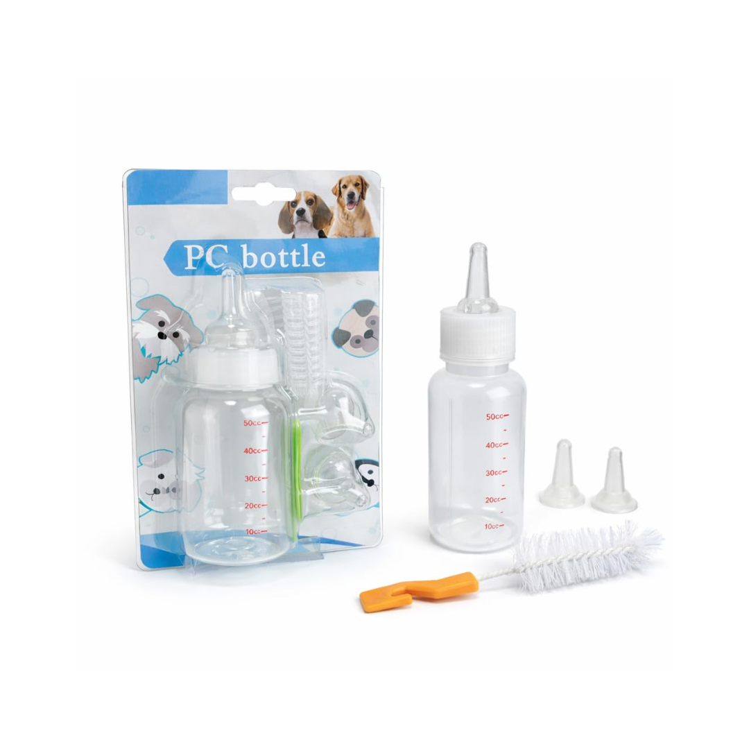 Pet Nursing Bottle Feeding Kit 50 ml