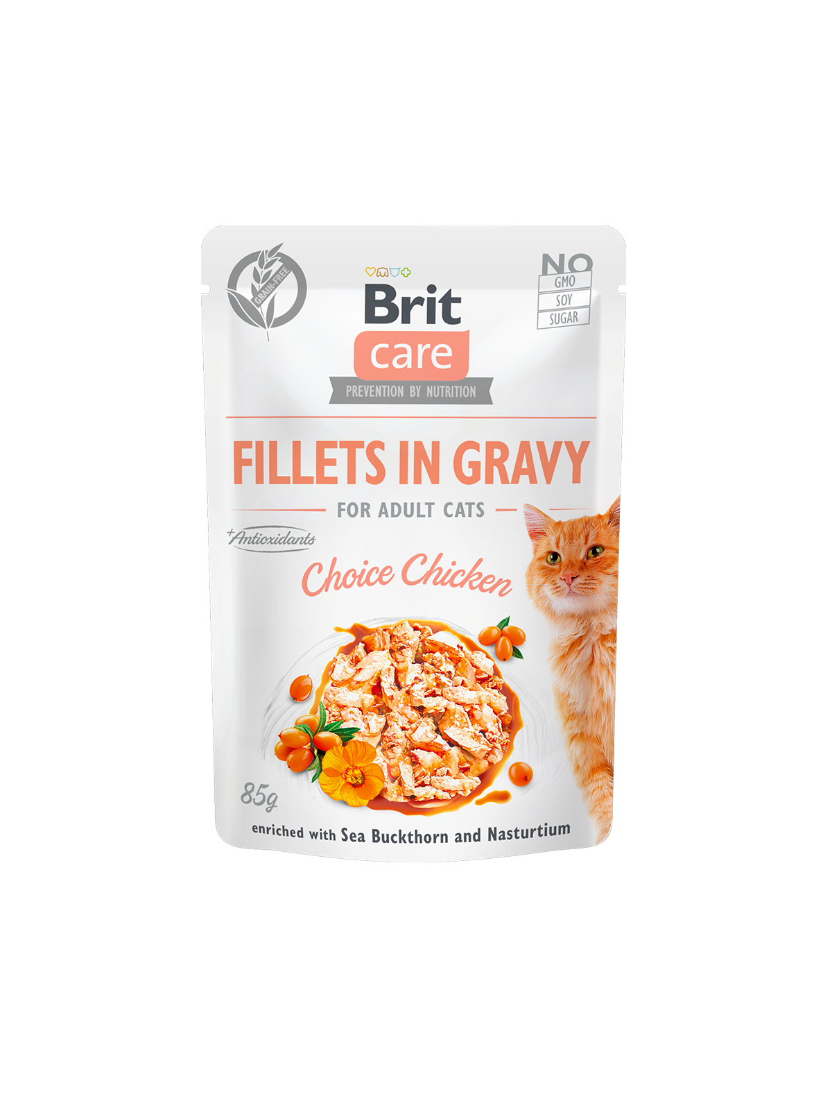 Brit Care Cat Pouch Choice Chicken in Gravy