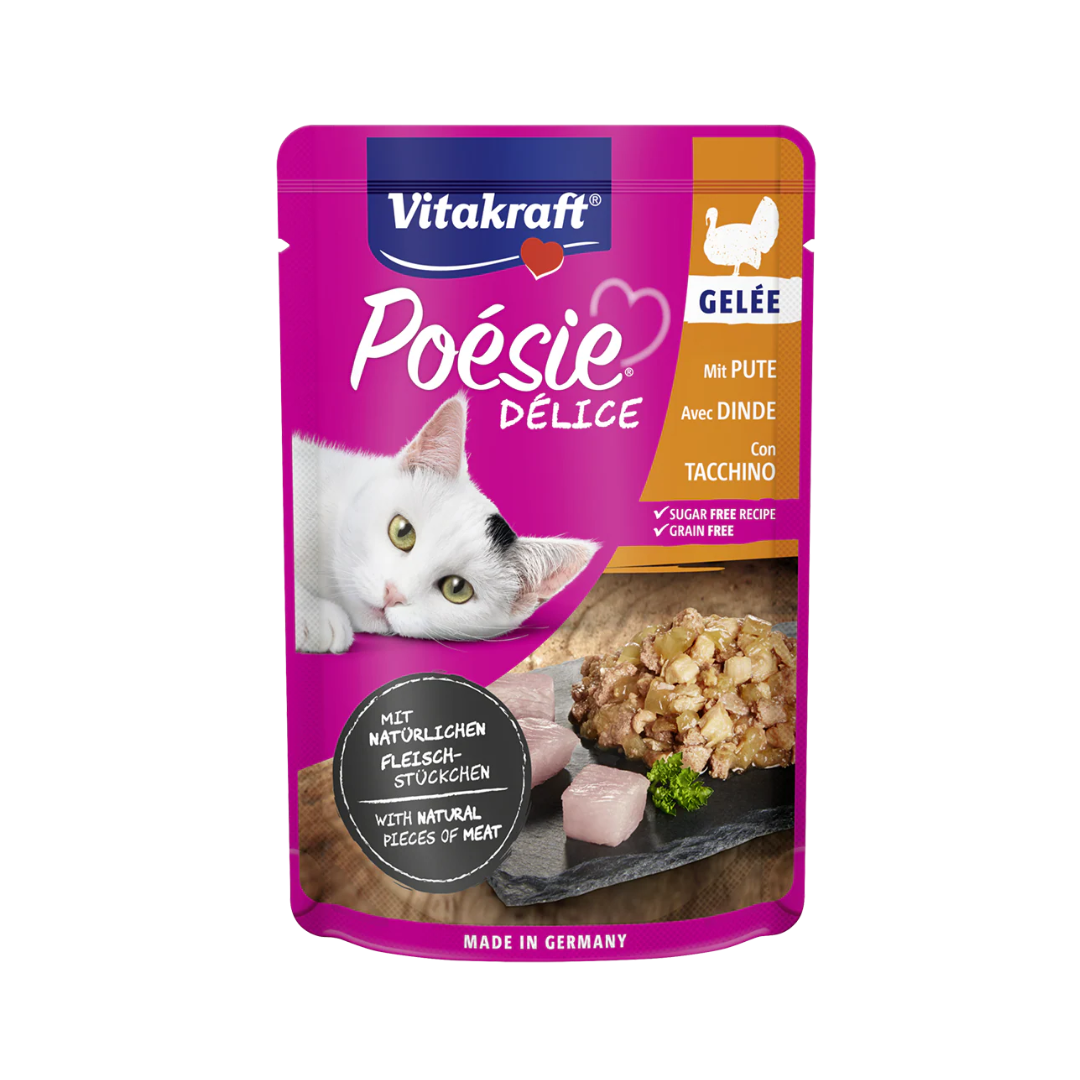 Vitakraft Poésie Délice – Turkey in Jelly