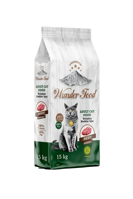 Wunder Food Adult Cat Food with Beef