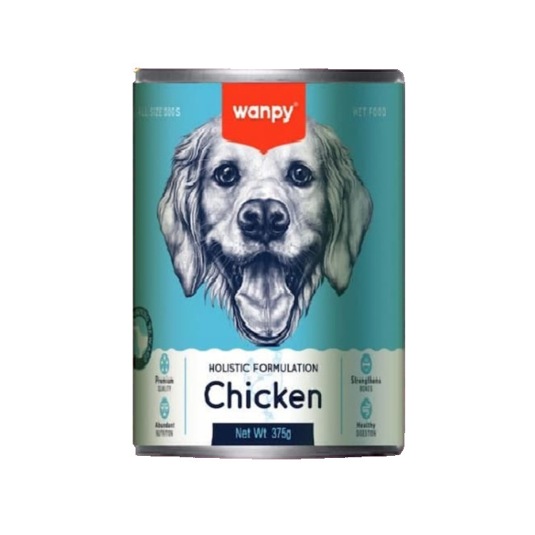 Wanpy Wet Food for Dogs with Chicken